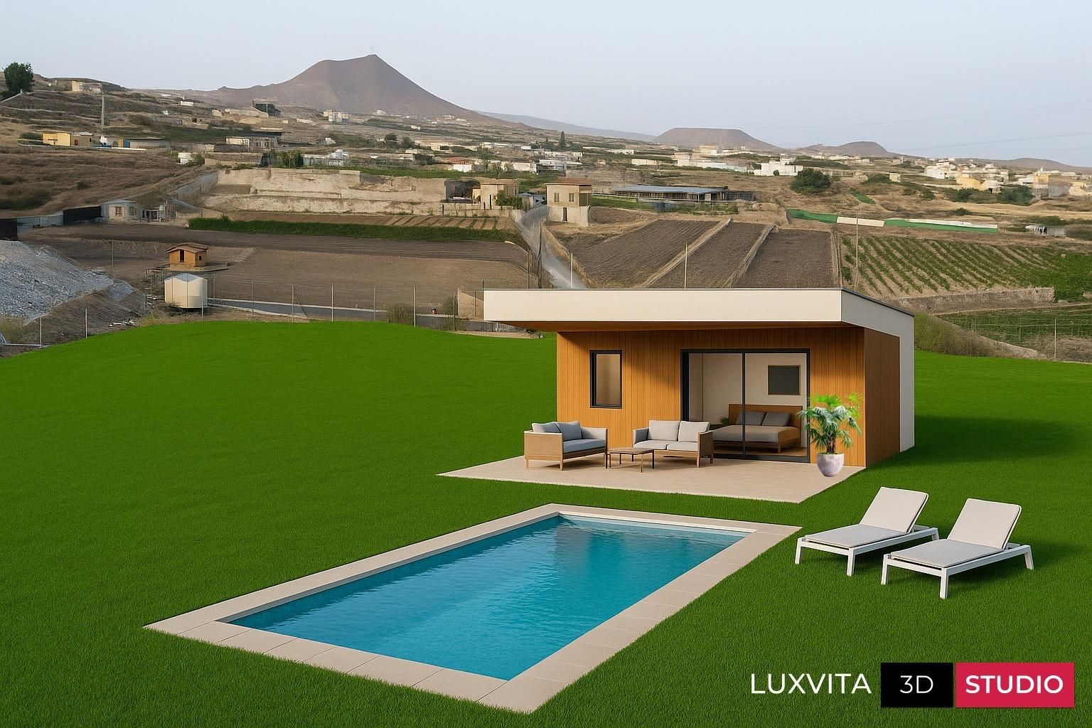 Swimming pool of Land for sale in San Miguel de Abona