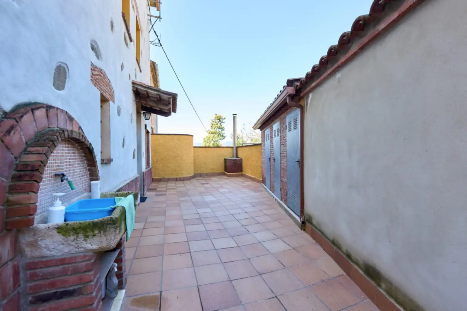 Terraza de Finca rústica en venta en L'Ametlla del Vallès con Calefacción, Terraza y Trastero