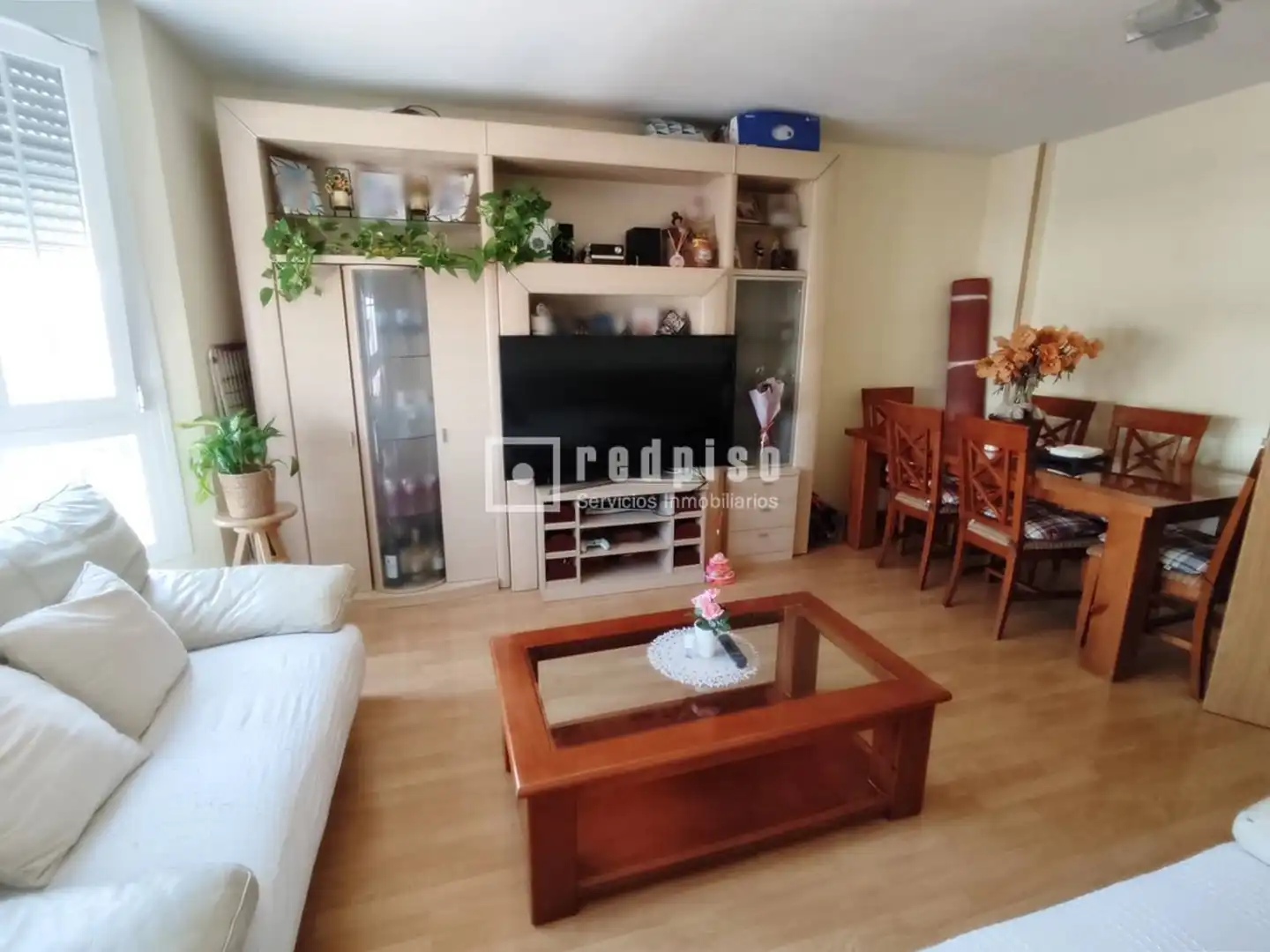 Sala d'estar de Pis en venda en Móstoles amb Aire condicionat, Calefacció i Jardí privat