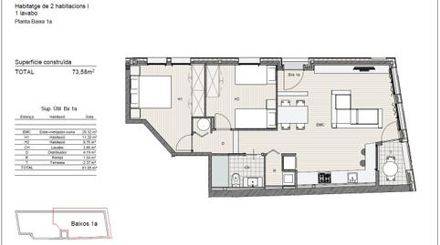 Photo 4 of Flat for sale in Carrer de Sant Domènec, 113, Eixample, Sant Feliu de Guíxols