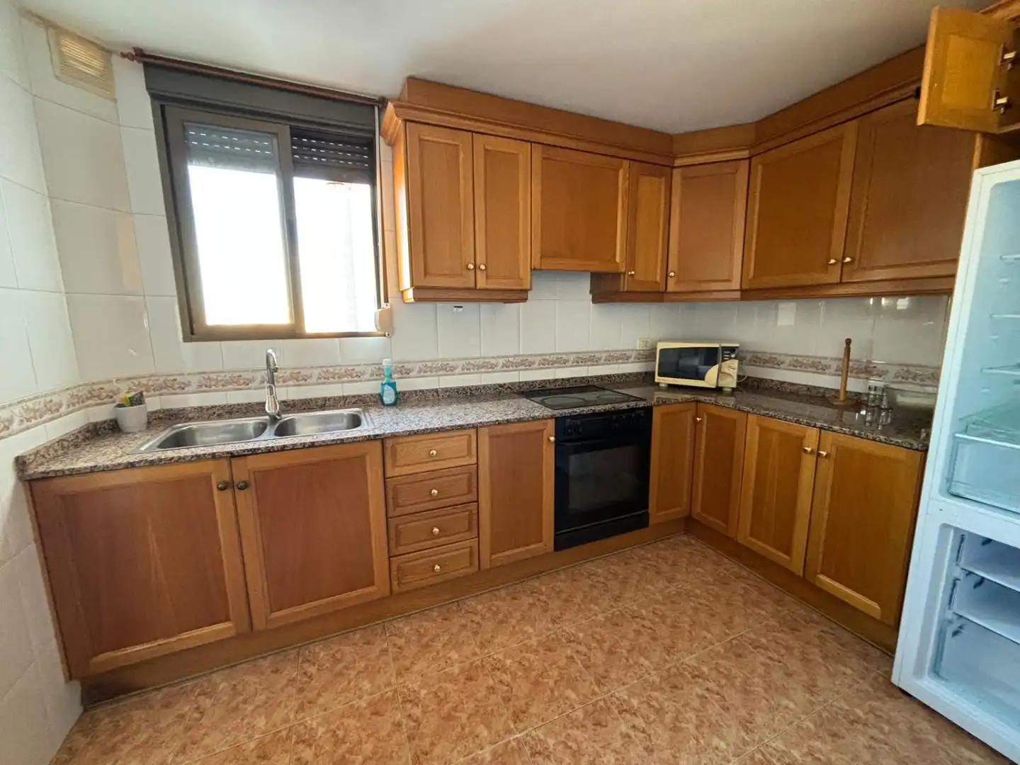 Kitchen of Flat for sale in Vila-real  with Air Conditioner, Heating and Terrace