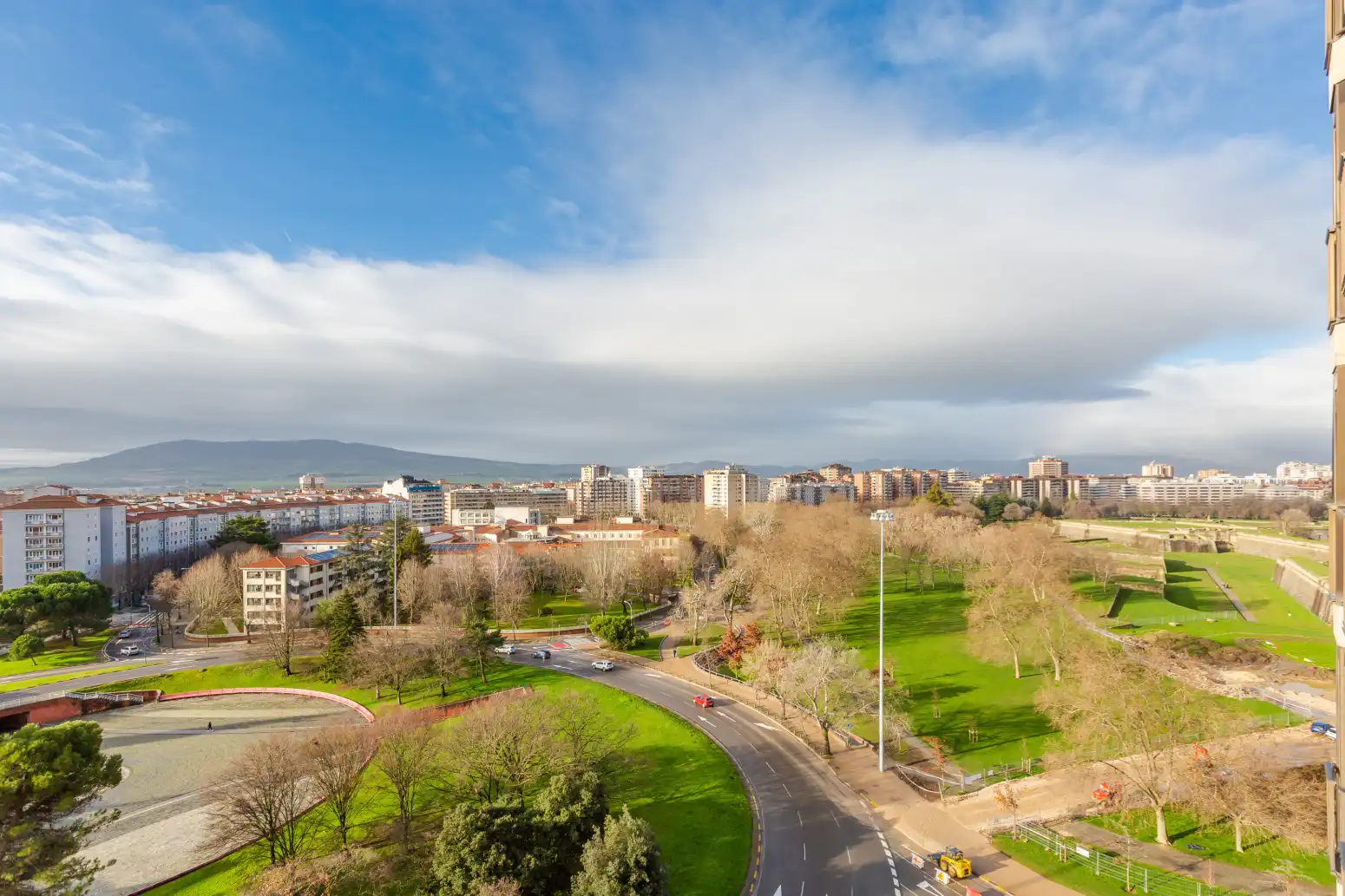 Vista exterior de Piso en venta en  Pamplona / Iruña con Calefacción, Terraza y Amueblado