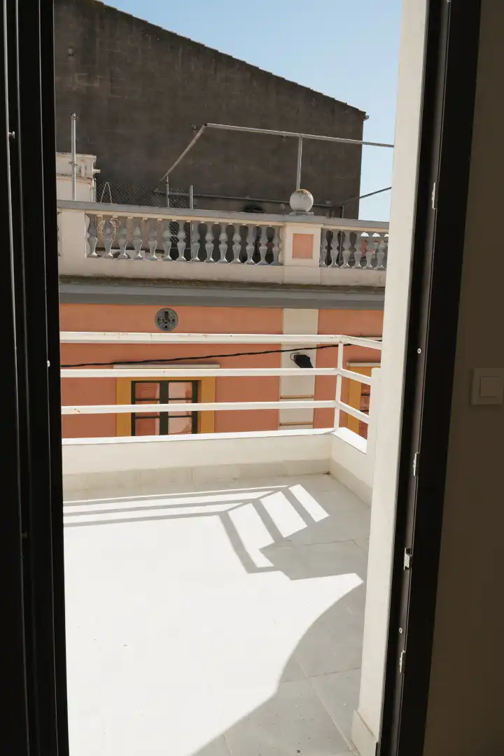 Terrassa de Casa adosada en venda en Figueres amb Terrassa, Balcó i Internet