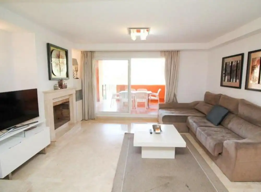 Living room of Detached homes for sale in Marbella  with Air Conditioner, Terrace and Swimming Pool
