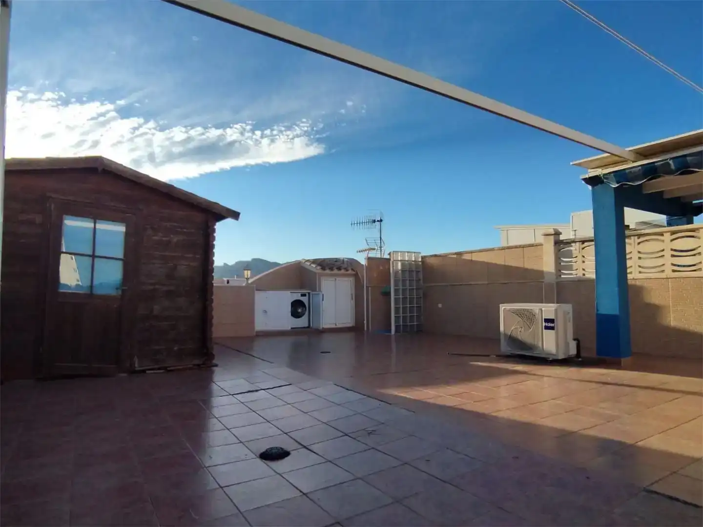 Terrace of Attic for sale in Xeraco  with Air Conditioner, Swimming Pool and Balcony