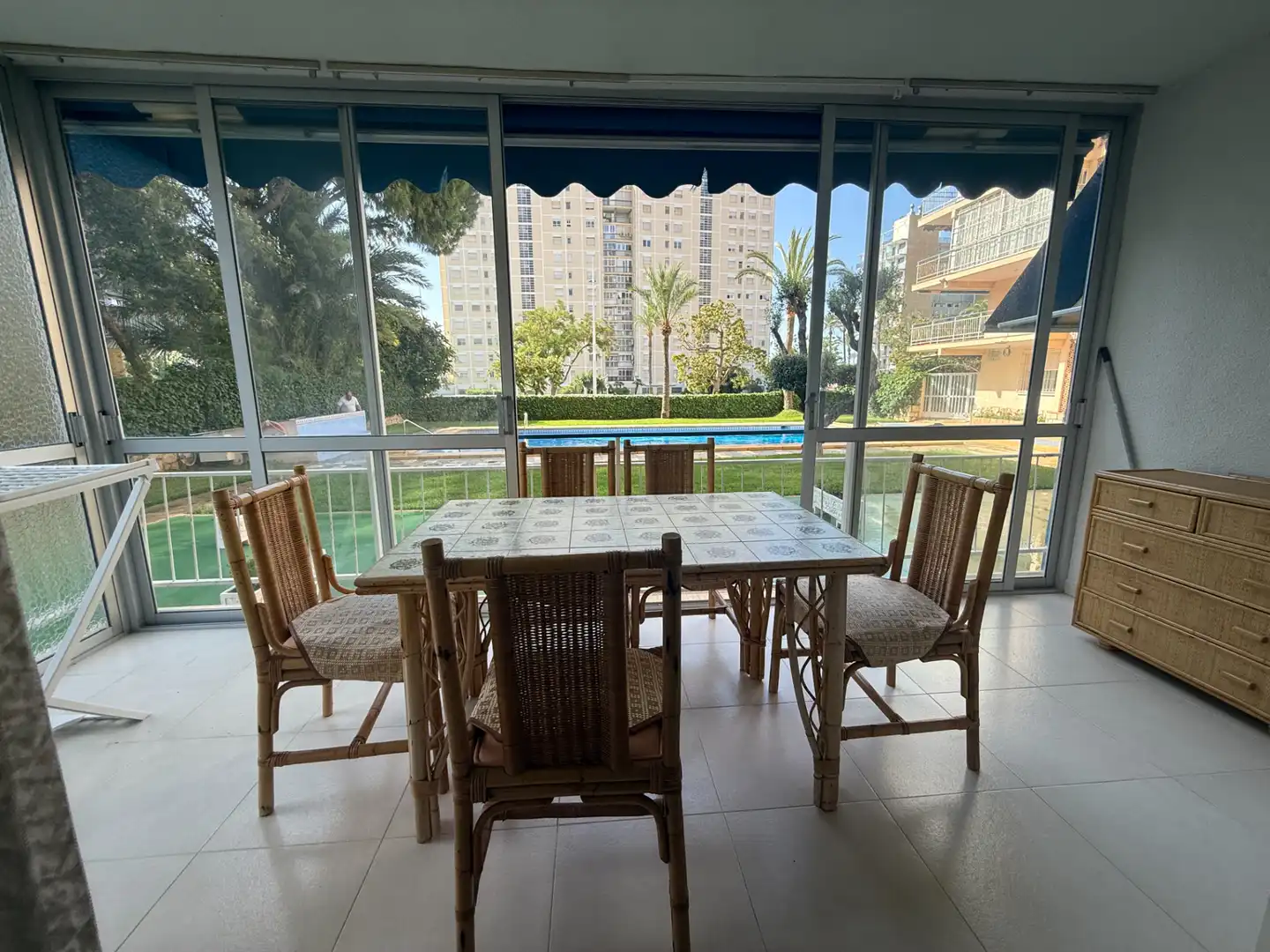 Jardín de Apartamento en venta en Benidorm con Terraza, Amueblado y Horno