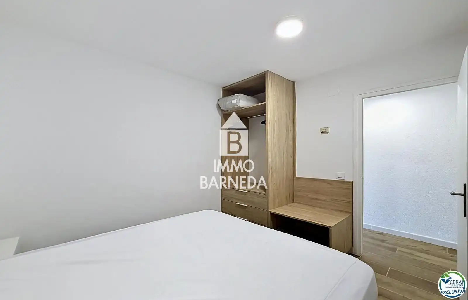 Bedroom of Flat for sale in Roses  with Air Conditioner, Heating and Terrace