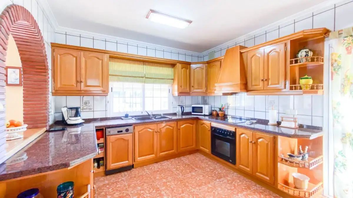 Cocina de Casa o chalet en venta en Mijas con Calefacción, Jardín privado y Terraza