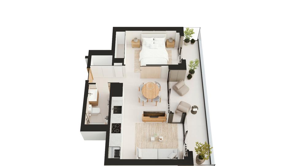 Photo 1 from new construction home in Flat for sale in Passeig del Mar, 27, Platja Gran, Girona