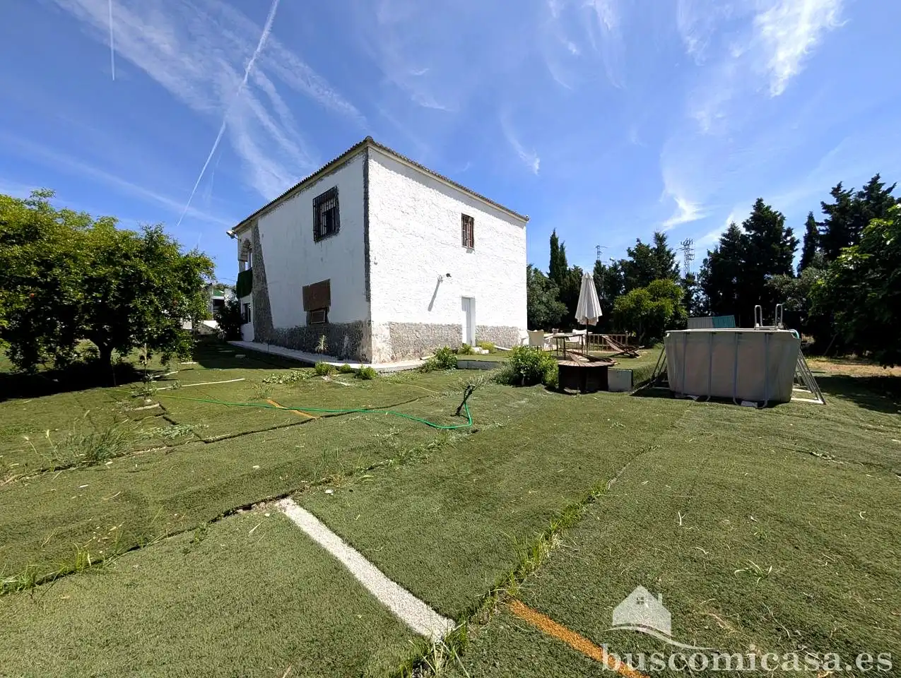 Jardí de Finca rústica en venda en Linares amb Aire condicionat, Jardí privat i Terrassa