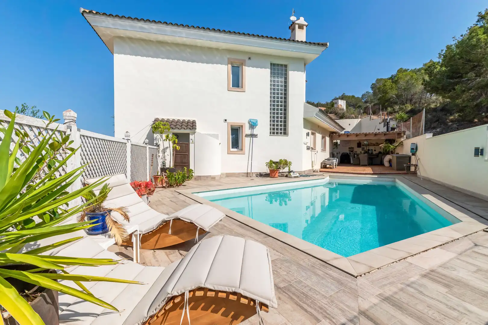 Swimming pool of Houses for sale in L'Alfàs del Pi  with Air Conditioner, Heating and Terrace