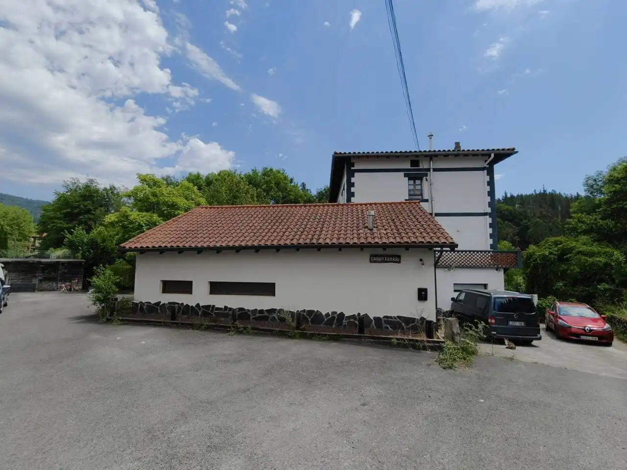 Exterior view of Flat for sale in Fruiz  with Heating, Private garden and Balcony