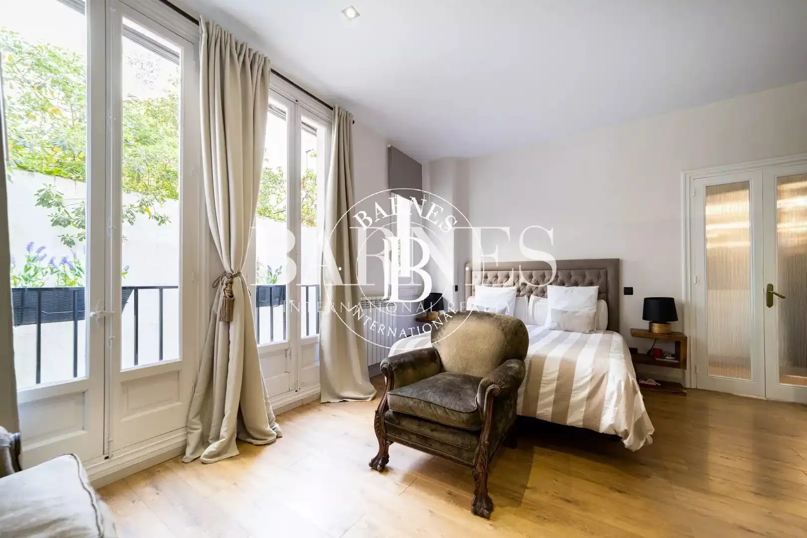 Schlafzimmer von Maisonette zur Miete in Madrid mit Klimaanlage, Heizung und Terrasse