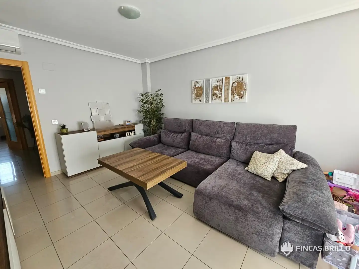 Sala d'estar de Pis en venda en Cáceres amb Aire condicionat, Calefacció i Jardí privat