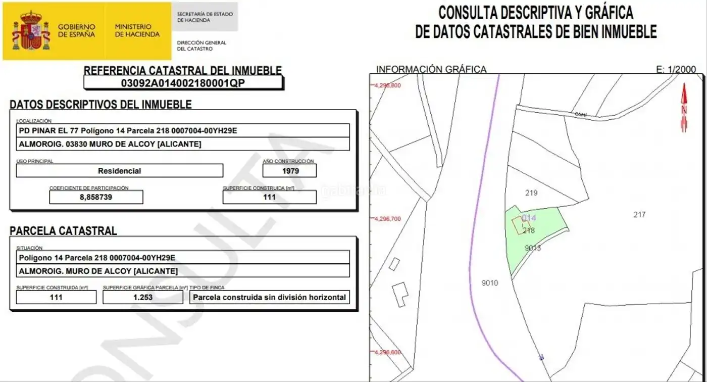 Terreno residencial en venta en Partida el Pinar 77, imagen 6