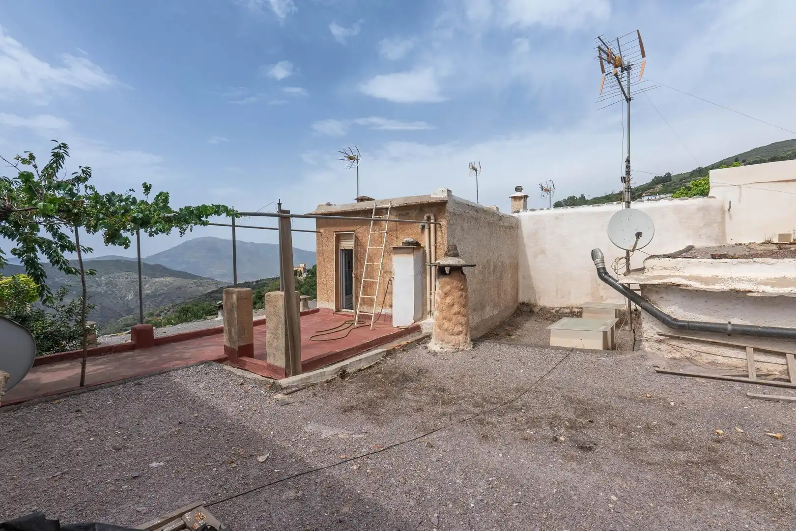 Vista exterior de Casa o xalet en venda en La Taha amb Traster
