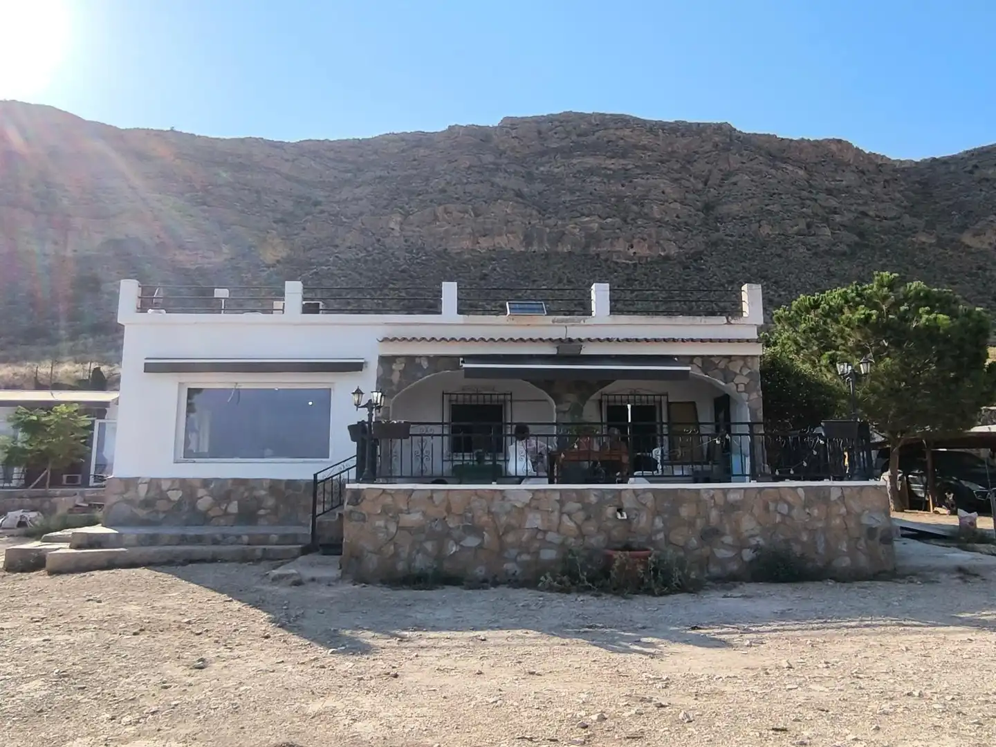 Vista exterior de Casa o chalet en venta en Agost con Aire acondicionado, Jardín privado y Terraza