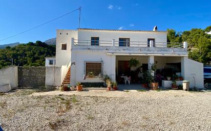 Vista exterior de Finca rústica en venda en Altea amb Terrassa