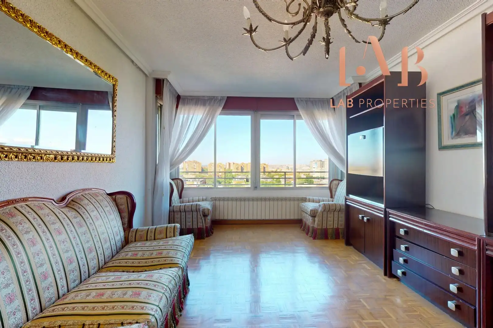 Sala de estar de Piso en venta en Madrid con Aire acondicionado, Calefacción y Trastero