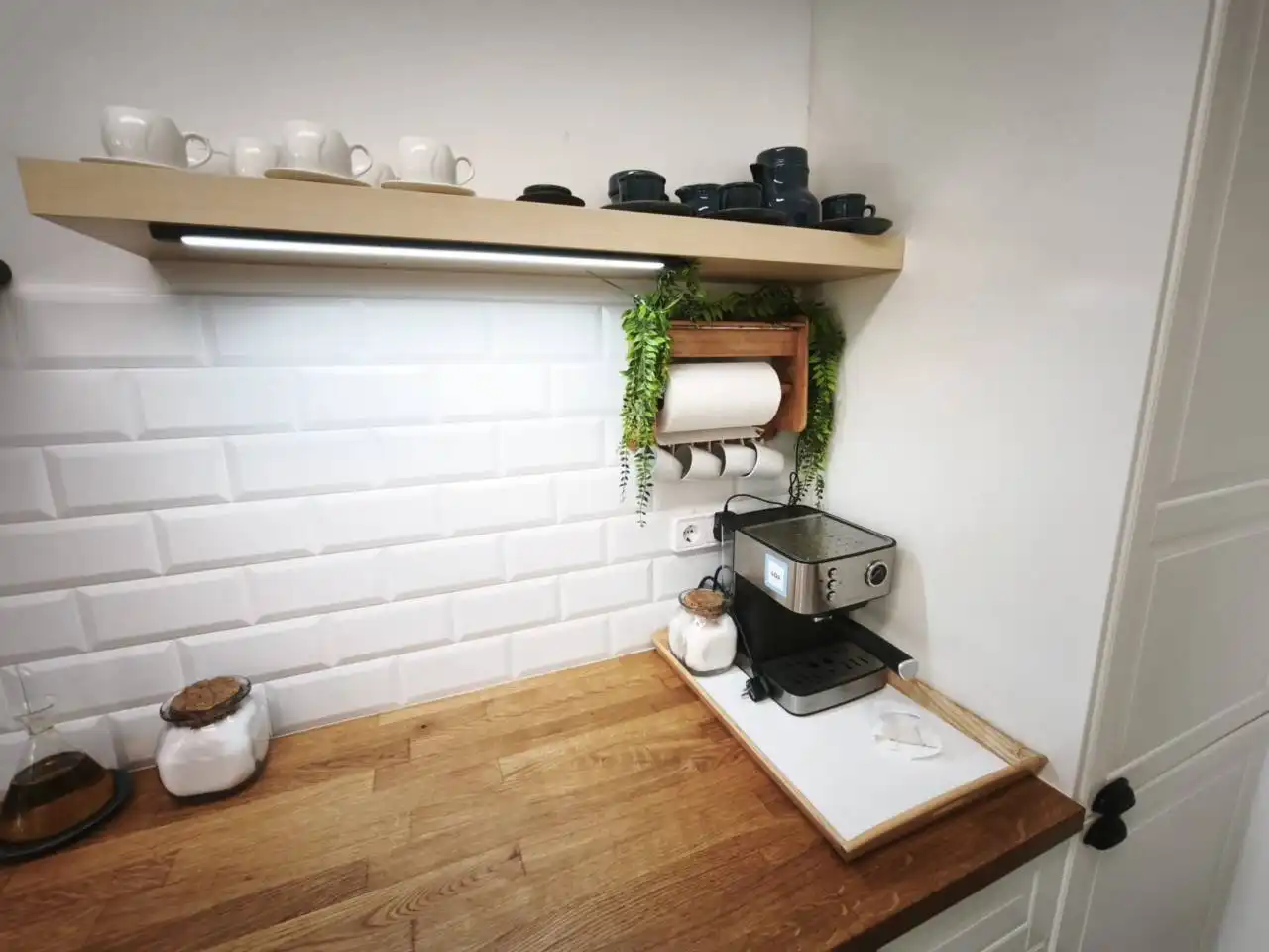 Cocina de Casa o chalet en venta en Santa Coloma de Gramenet con Aire acondicionado, Jardín privado y Parquet
