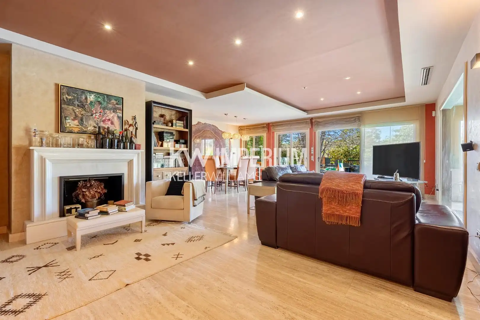 Living room of Houses for sale in Cambrils  with Air Conditioner, Private garden and Terrace
