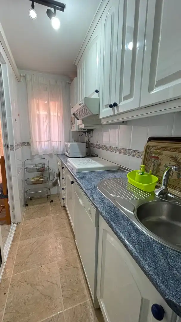 Kitchen of Apartments for rent in Ciudad Real  with Air Conditioner, Heating and Furnished