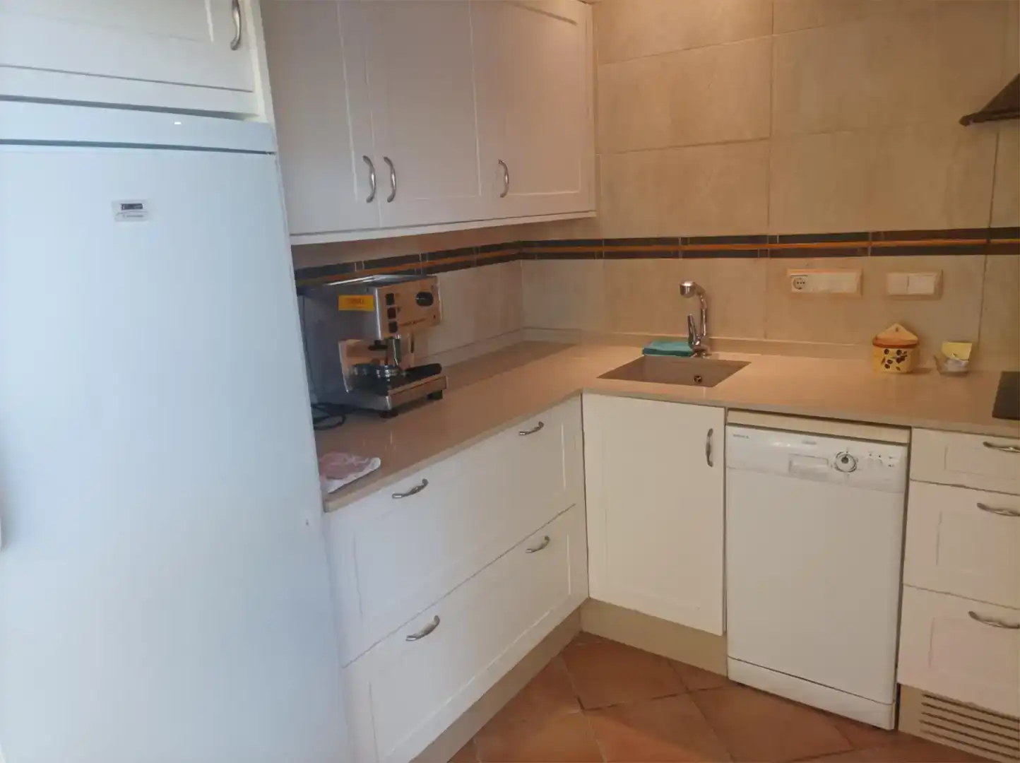 Cuina de Casa o xalet de lloguer en Dénia amb Aire condicionat, Jardí privat i Parquet