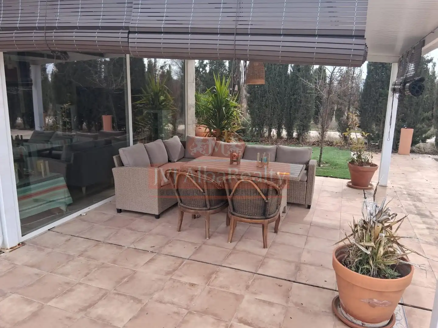 Terrassa de Casa o xalet en venda en Albacete amb Aire condicionat i Piscina