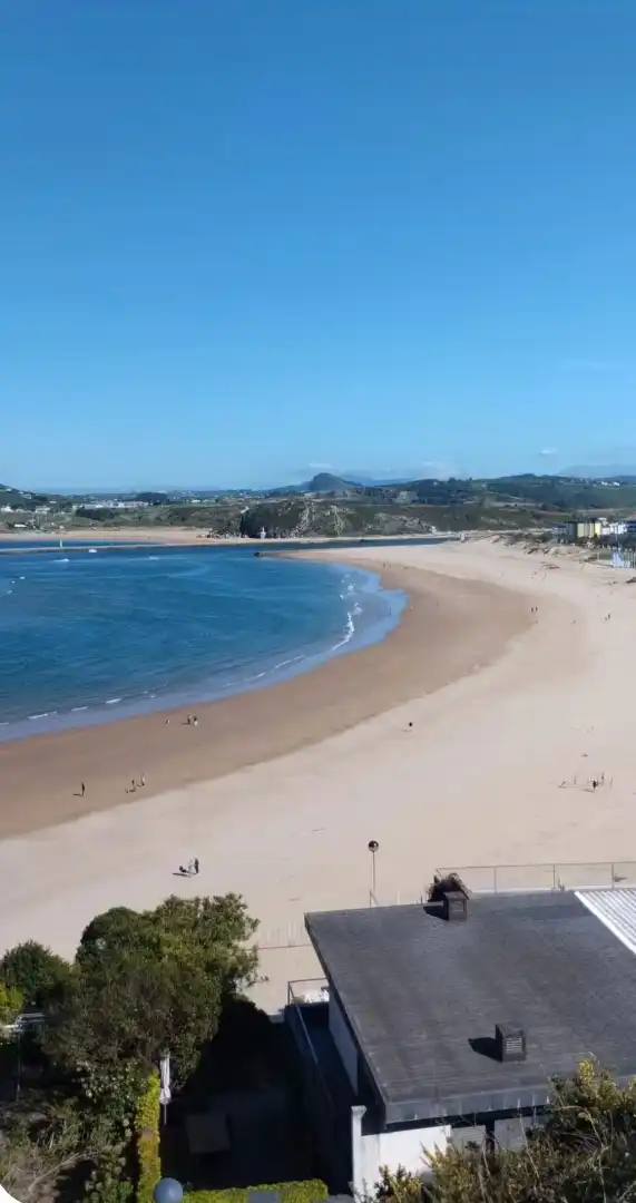 Vista exterior de Piso en venta en Suances con Calefacción, Amueblado y Lavadora