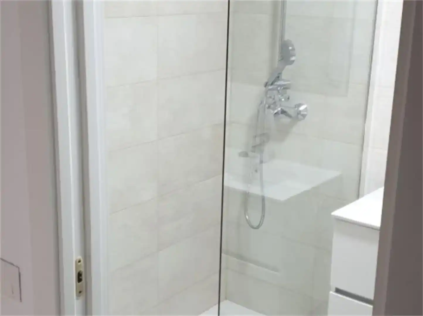 Badezimmer von Haus oder Chalet zur Miete in Rincón de la Victoria mit Privatgarten, Ofen und Waschmaschine