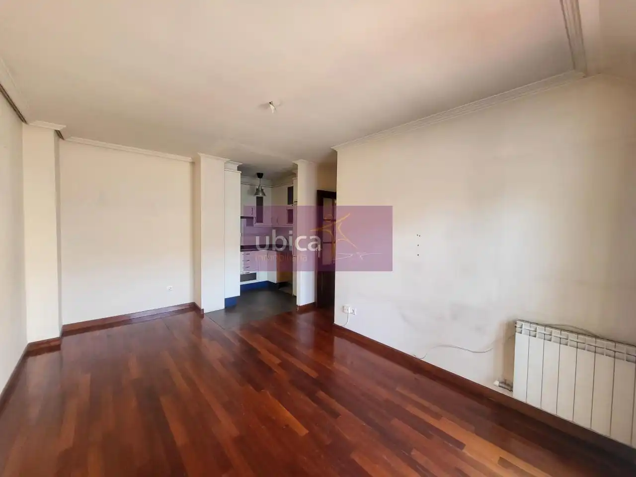 Living room of Attic for sale in Vigo   with Heating, Parquet flooring and Terrace