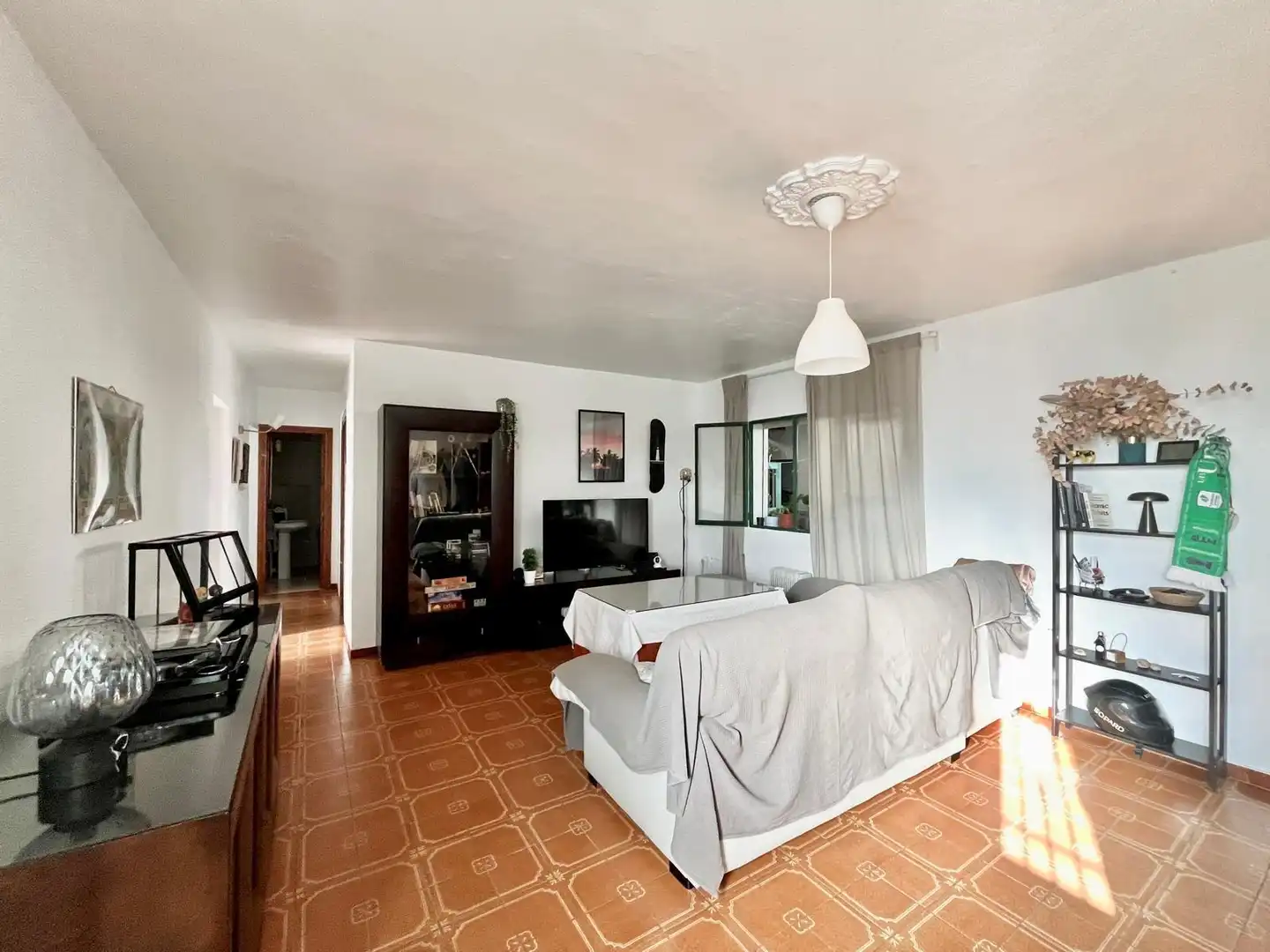 Living room of Houses for sale in Málaga Capital  with Private garden, Terrace and Balcony