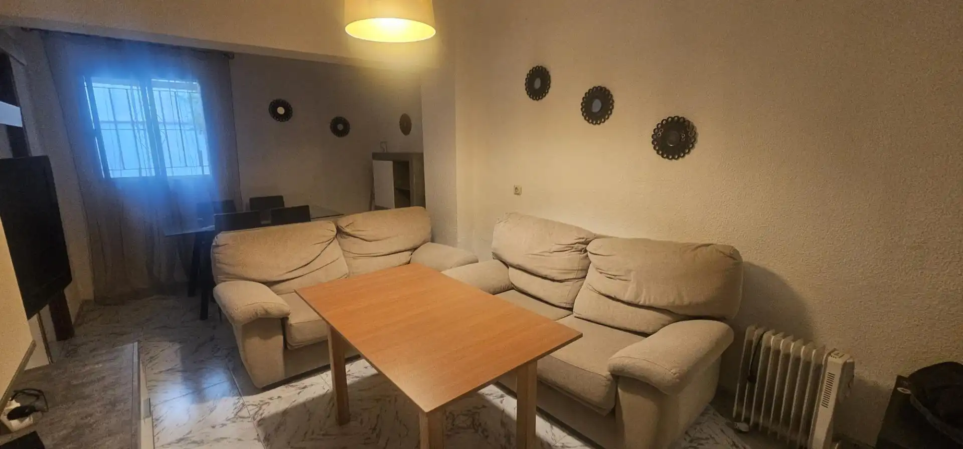 Living room of Houses for rent in Granada  with Heating, Terrace and Furnished