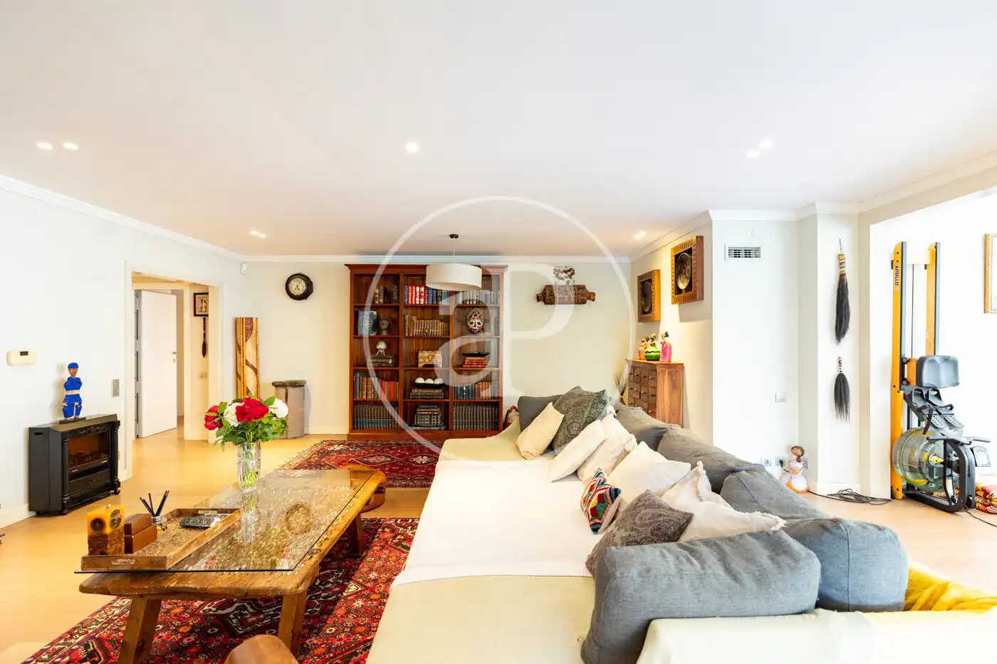 Sala de estar de Piso en venta en Barcelona con Aire acondicionado, Calefacción y Terraza