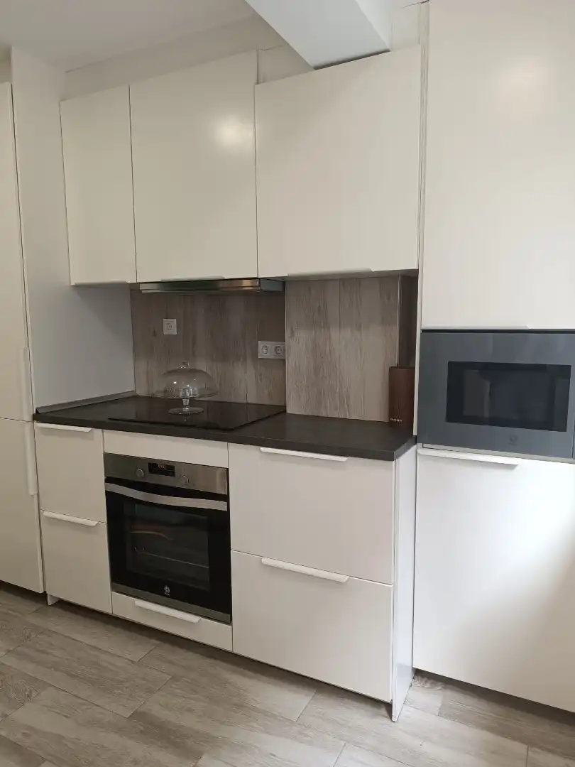 Kitchen of Flat for rent in Gijón   with Heating and Furnished