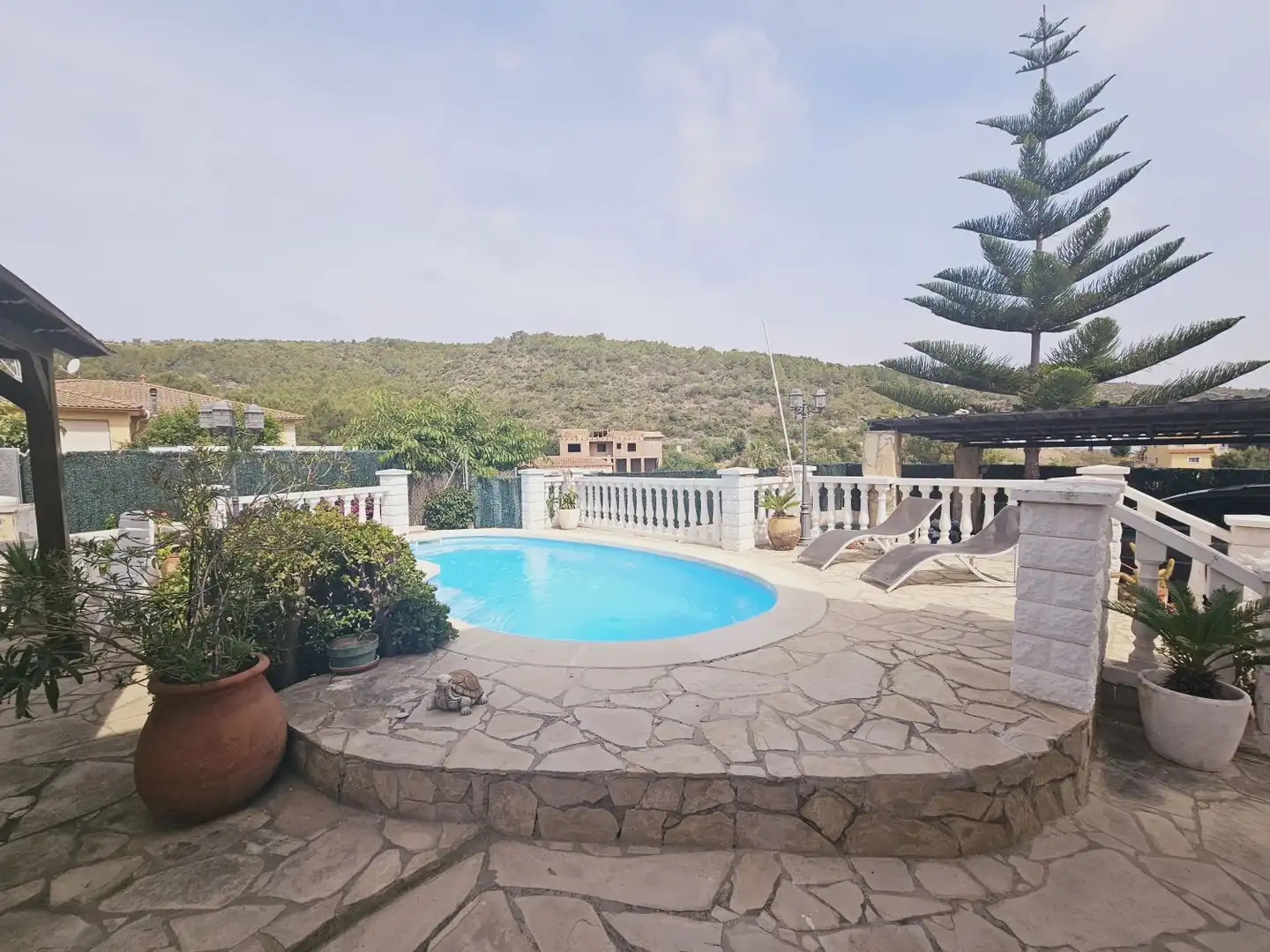 Swimming pool of Houses for sale in El Vendrell  with Air Conditioner and Heating