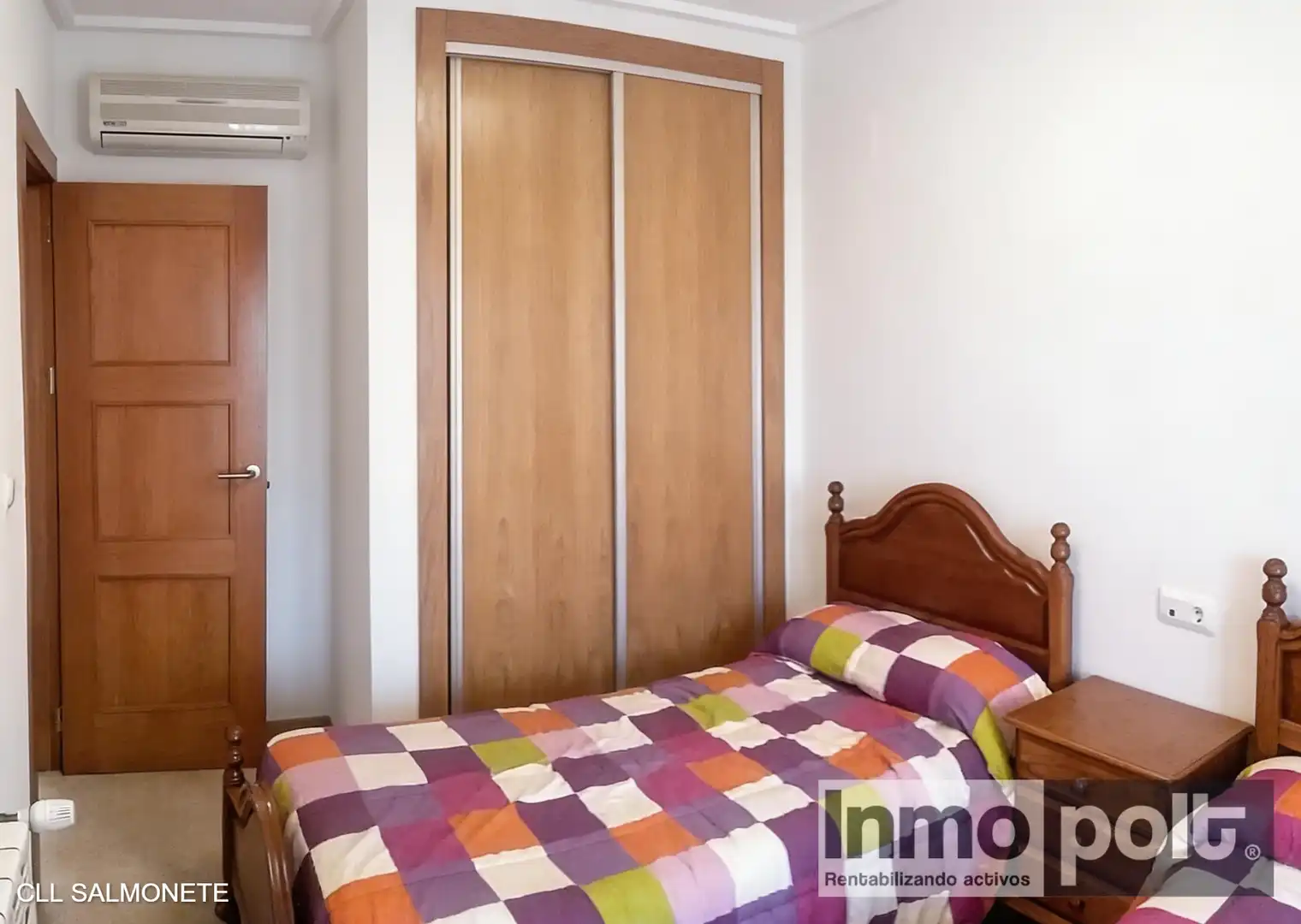 Bedroom of Flat for sale in Torre-Pacheco  with Air Conditioner, Heating and Private garden
