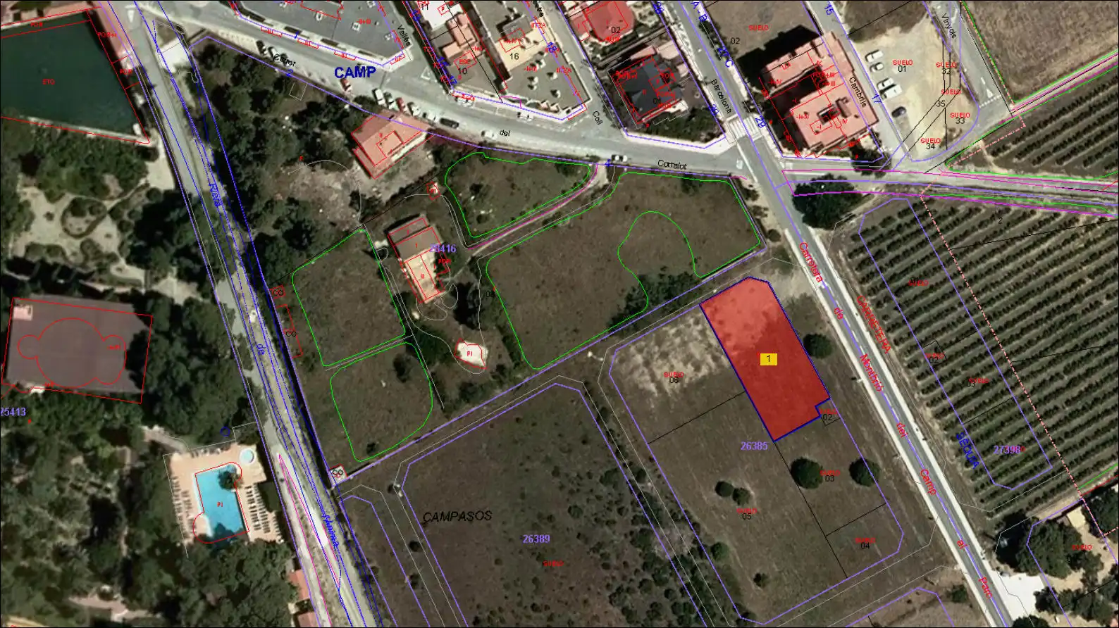 Terreny rústic en venda a C/ De Barcelona