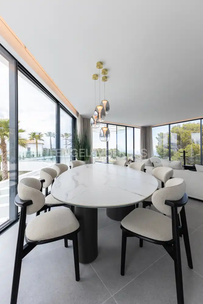 Dining room of Country homes for sale in Jávea / Xàbia  with Air Conditioner, Heating and Private garden
