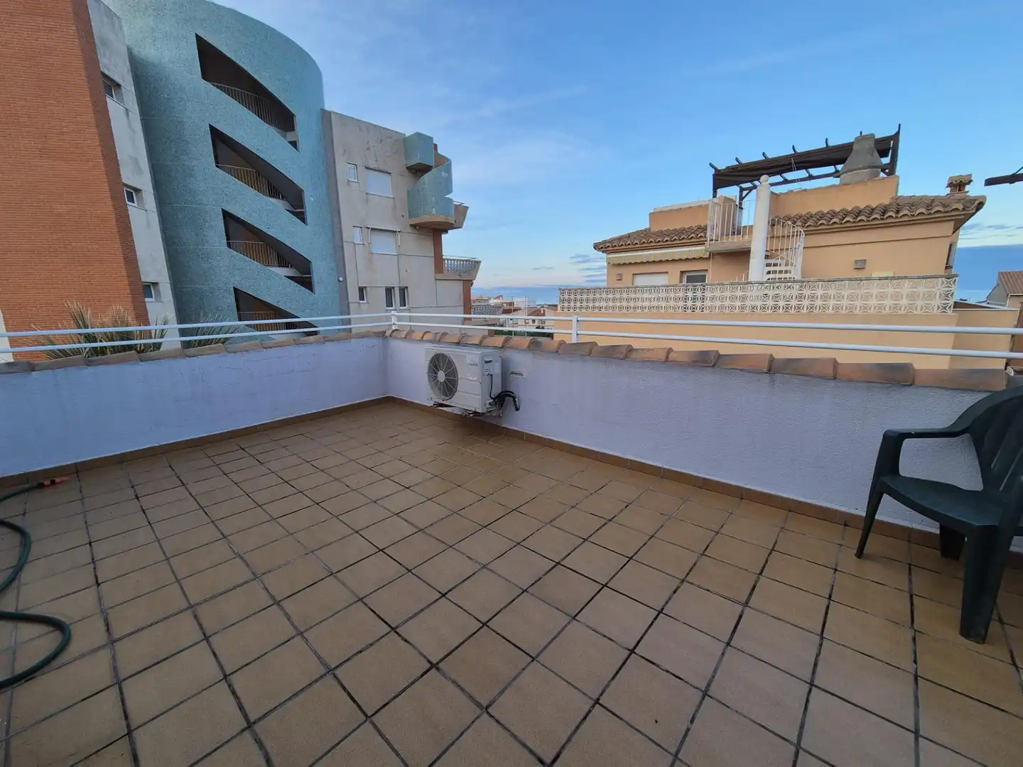 Terrace of Detached homes for sale in Oliva  with Air Conditioner, Heating and Private garden