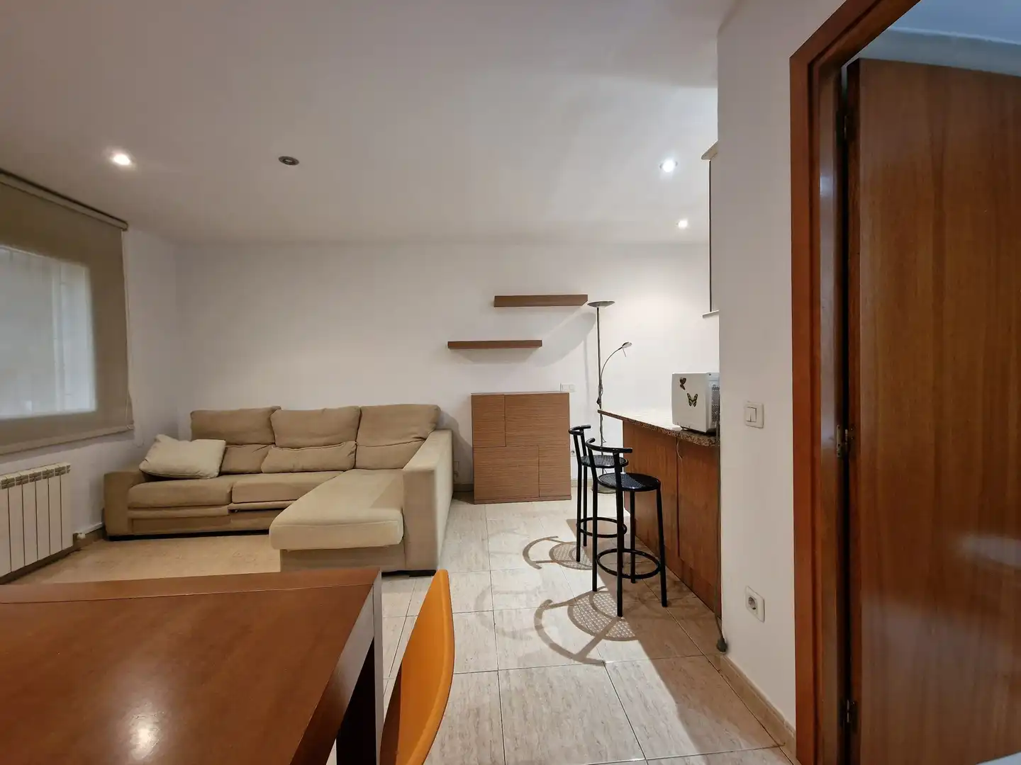 Sala d'estar de Planta baixa en venda en Girona amb Calefacció i Moblat