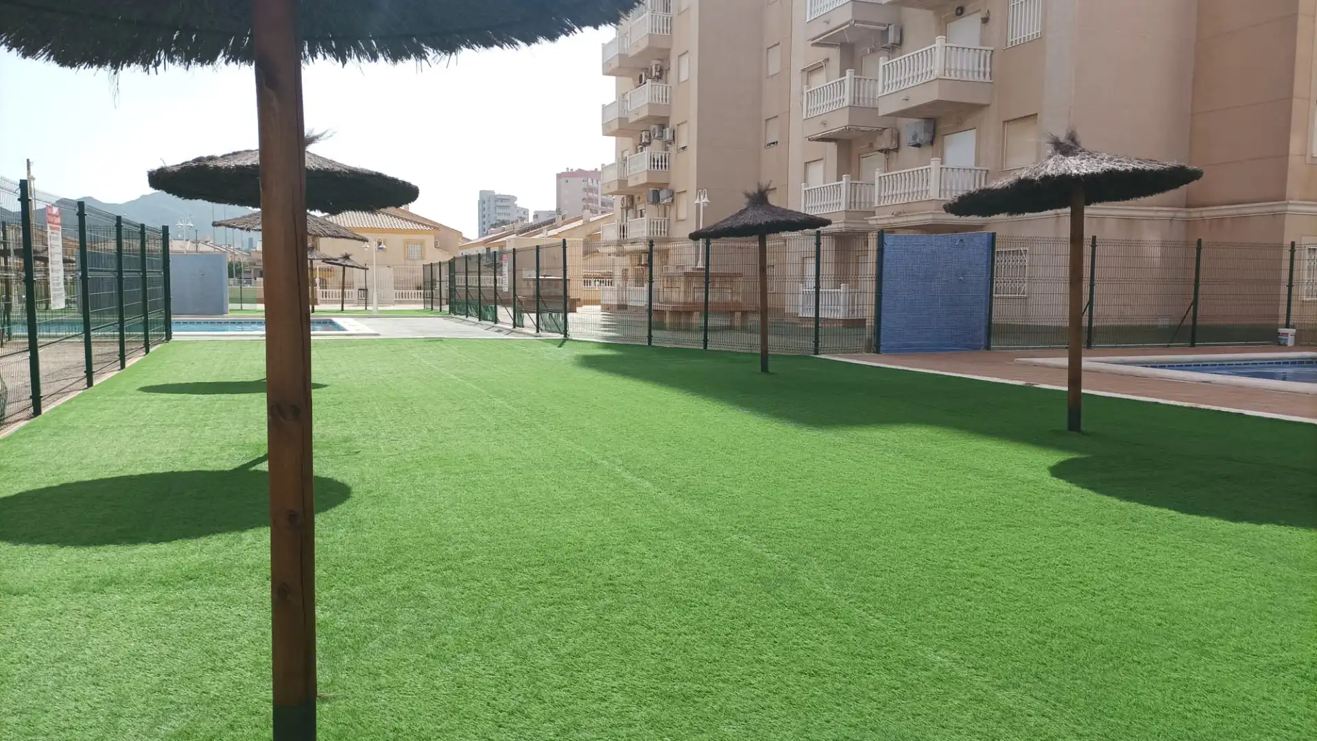 Terrace of Flat for rent in Cartagena  with Furnished, Oven and Washing machine