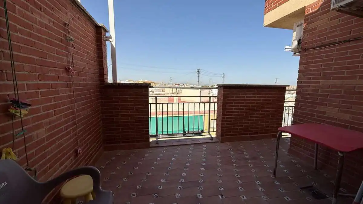 Terrasse von Dachboden zum Verkauf in Granada mit Klimaanlage, Heizung und Terrasse
