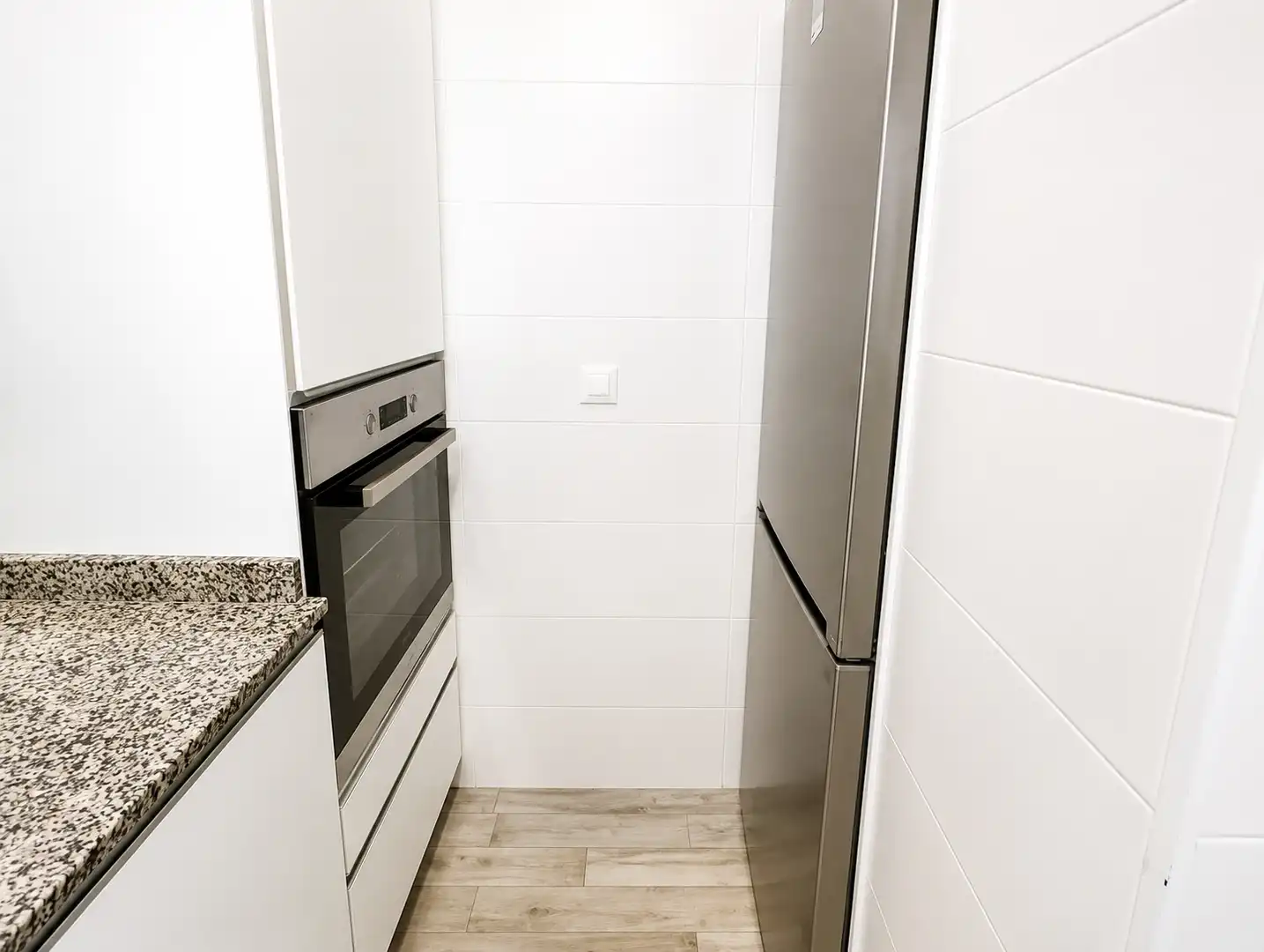 Cuina de Pis de lloguer en Santander amb Calefacció, Moblat i Forn