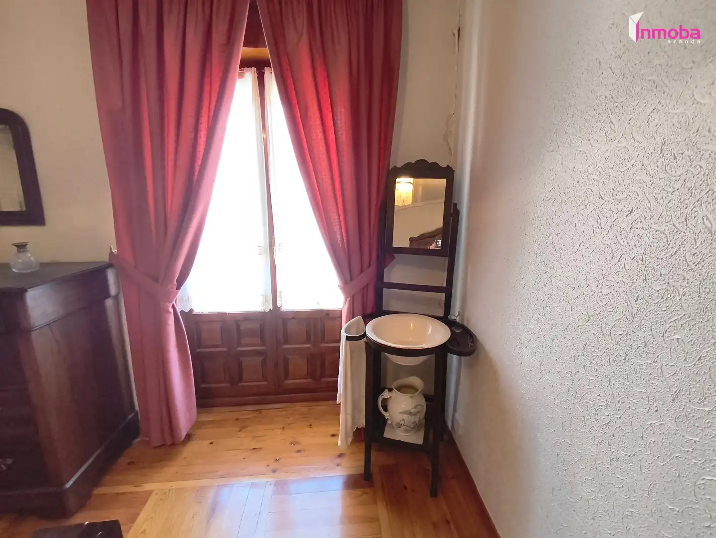 Schlafzimmer von Wohnung zum Verkauf in Aranda de Duero mit Heizung, Parkett und Balkon