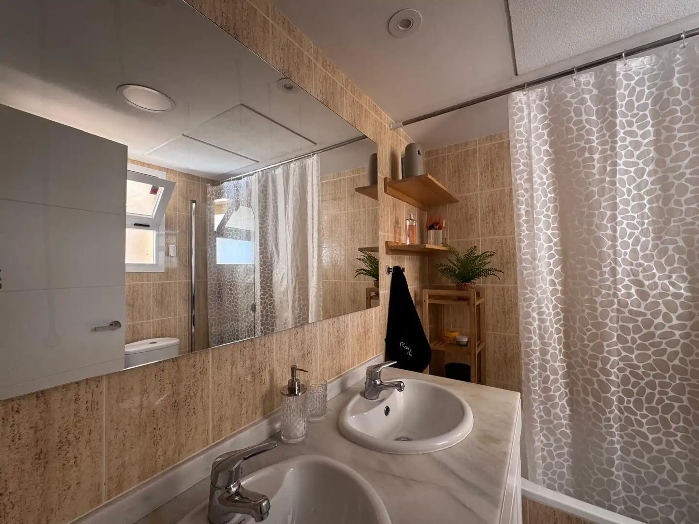 Badezimmer von Wohnungen zur Miete in Mijas mit Klimaanlage, Terrasse und Möbliert