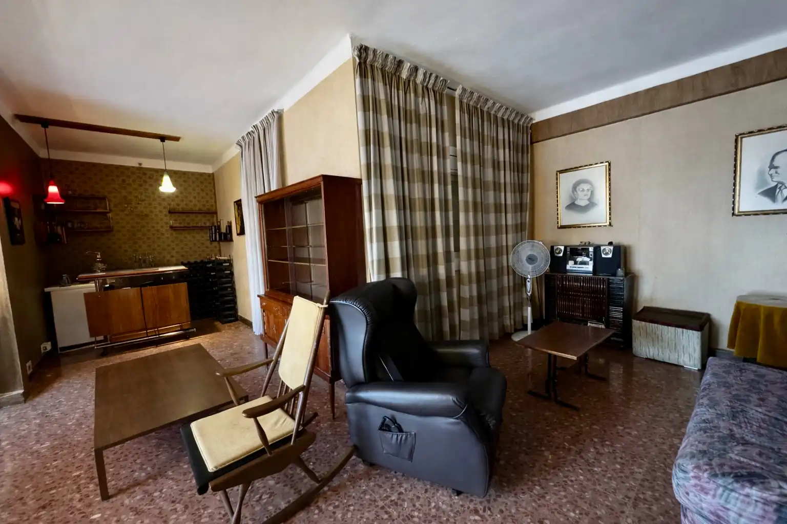 Sala de estar de Piso en venta en Terrassa con Calefacción, Terraza y Trastero