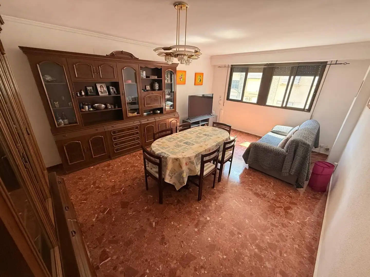 Sala d'estar de Pis en venda en Catarroja amb Aire condicionat, Traster i Moblat