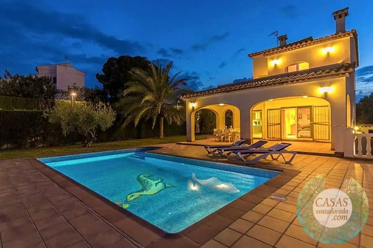 Piscina de Casa o xalet en venda en L'Ampolla amb Jardí privat, Terrassa i Piscina
