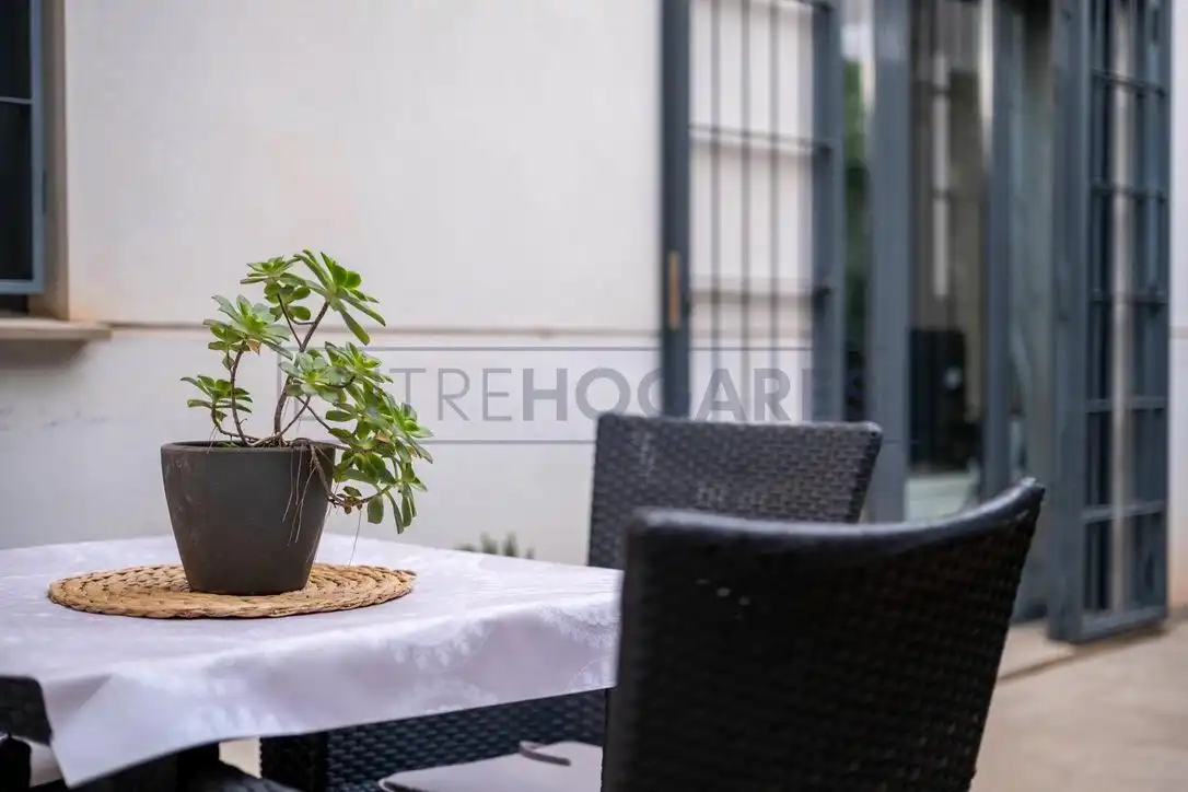 Terrace of Apartments for rent in Alfara del Patriarca  with Air Conditioner, Heating and Private garden